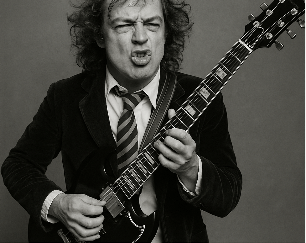 Почему Gibson SG — неотъемлемая часть образа Ангуса Янга